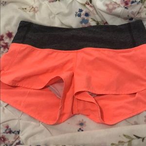 Lululemon speed up shorts